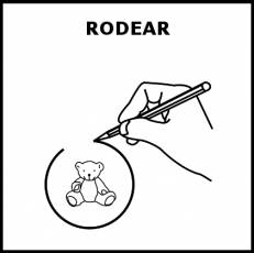 RODEAR - Pictograma (blanco y negro)