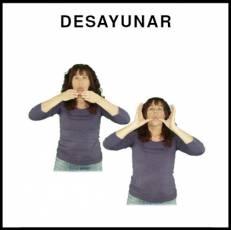 DESAYUNAR (MASCULINO) - Signo