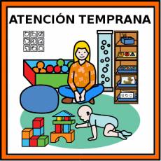 ATENCIÓN TEMPRANA - Pictograma (color)