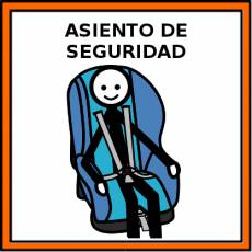 ASIENTO DE SEGURIDAD - Pictograma (color)