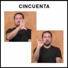 CINCUENTA - Signo
