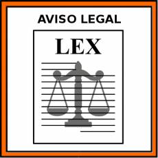 AVISO LEGAL - Pictograma (color)