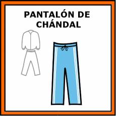PANTALÓN DE CHÁNDAL - Pictograma (color)