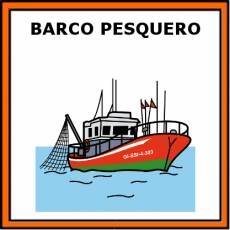 BARCO PESQUERO - Pictograma (color)