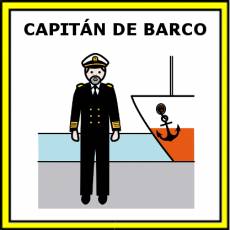 CAPITÁN DE BARCO - Pictograma (color)