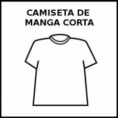 CAMISETA DE MANGA CORTA - Pictograma (blanco y negro)
