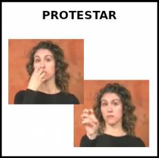 PROTESTAR - Signo