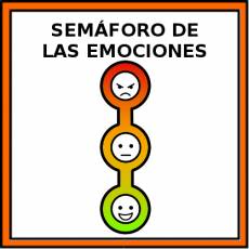 SEMÁFORO DE LAS EMOCIONES - Pictograma (color)