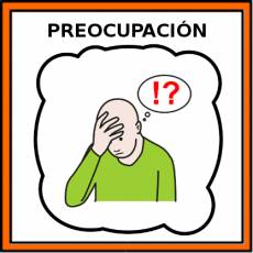 PREOCUPACIÓN - Pictograma (color)