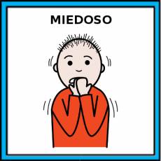 MIEDOSO - Pictograma (color)