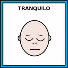 TRANQUILO - Pictograma (color)