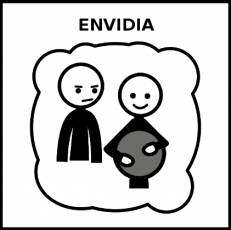 ENVIDIA - Pictograma (blanco y negro)