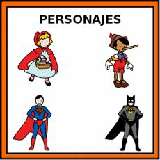 PERSONAJES - Pictograma (color)