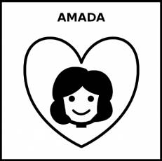 AMADA - Pictograma (blanco y negro)