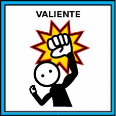 VALIENTE - Pictograma (color)