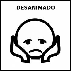 DESANIMADO - Pictograma (blanco y negro)