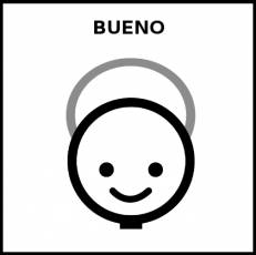BUENO - Pictograma (blanco y negro)