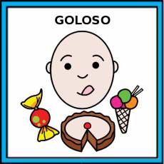 GOLOSO - Pictograma (color)