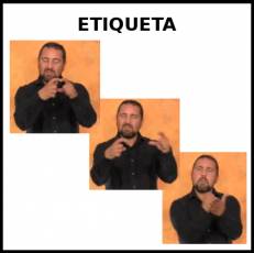 ETIQUETA - Signo