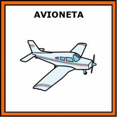 AVIONETA - Pictograma (color)