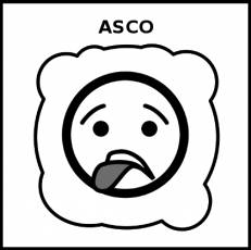 ASCO - Pictograma (blanco y negro)