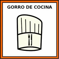 GORRO DE COCINA - Pictograma (color)