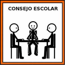 CONSEJO ESCOLAR - Pictograma (color)