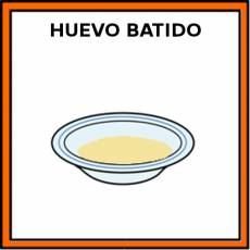 HUEVO BATIDO - Pictograma (color)