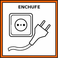 ENCHUFE - Pictograma (color)