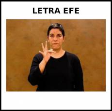 LETRA EFE (MAYÚSCULA) - Signo