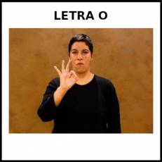 LETRA O (MAYÚSCULA) - Signo