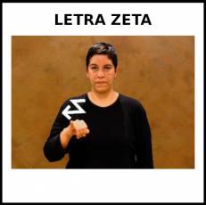 LETRA ZETA (MAYÚSCULA) - Signo