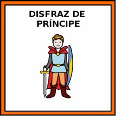 DISFRAZ DE PRÍNCIPE - Pictograma (color)