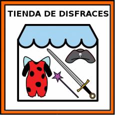 TIENDA DE DISFRACES - Pictograma (color)