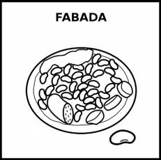 FABADA - Pictograma (blanco y negro)