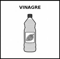 VINAGRE (TINTO) - Pictograma (blanco y negro)