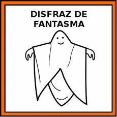 DISFRAZ DE FANTASMA - Pictograma (color)