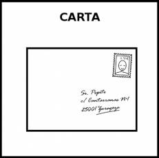 CARTA - Pictograma (blanco y negro)