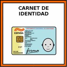 CARNET DE IDENTIDAD - Pictograma (color)