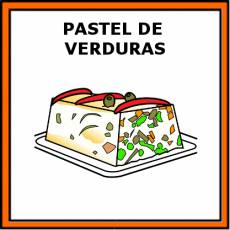 PASTEL DE VERDURAS - Pictograma (color)