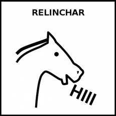 RELINCHAR - Pictograma (blanco y negro)