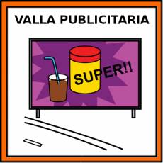 VALLA PUBLICITARIA - Pictograma (color)