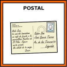 POSTAL - Pictograma (color)
