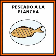 PESCADO A LA PLANCHA - Pictograma (color)