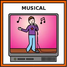 MUSICAL - Pictograma (color)