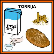 TORRIJA - Pictograma (color)