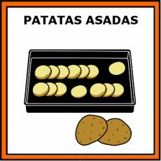 PATATAS ASADAS - Pictograma (color)