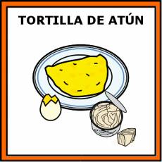 TORTILLA DE ATÚN - Pictograma (color)