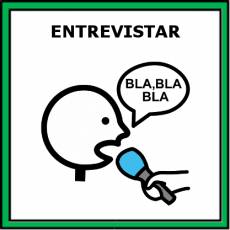 ENTREVISTAR - Pictograma (color)