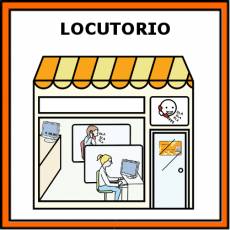 LOCUTORIO - Pictograma (color)